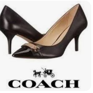 COACH Bowery kitten heels